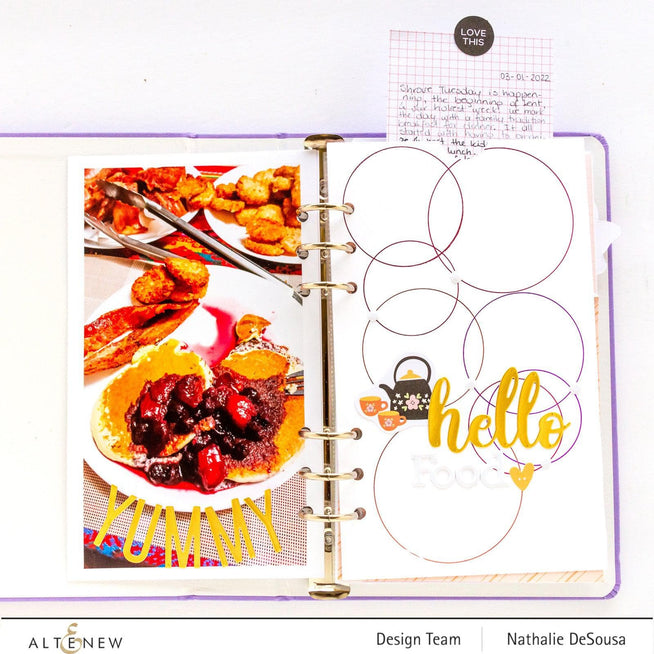 Part A-Glitz Art Craft Co.,LTD Hot Foil Plate Fine Rings: Circles Hot Foil Plate Set