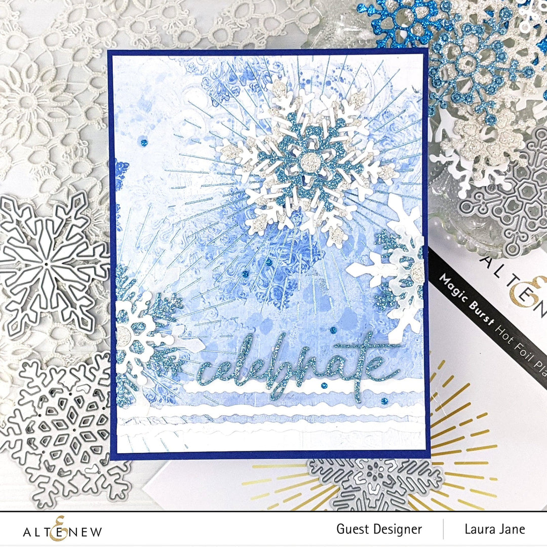 Part A-Glitz Art Craft Co.,LTD Hot Foil Plate Magic Burst Hot Foil Plate