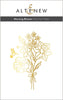 Part A-Glitz Art Craft Co.,LTD Hot Foil Plate Morning Blooms Hot Foil Plate