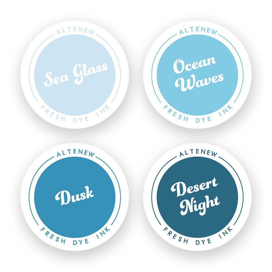 Altenew Ink Bundle Cool Summer Night Fresh Dye Ink Bundle