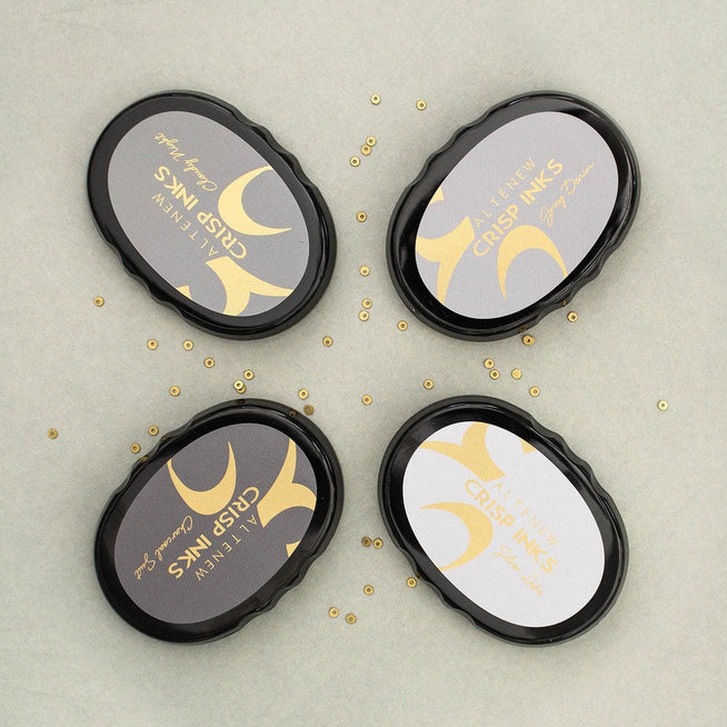 Altenew Ink Bundle Gentleman's Gray Crisp Dye Ink Oval Set