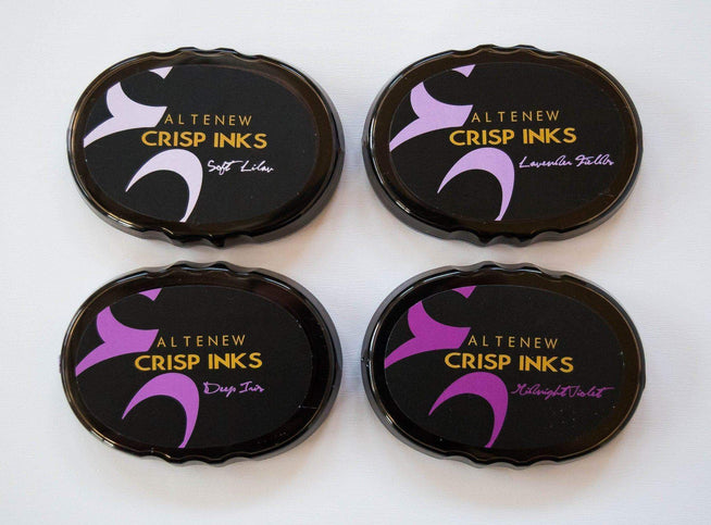 Altenew Ink Bundle Shades of Purple Crisp Dye Ink Oval Set