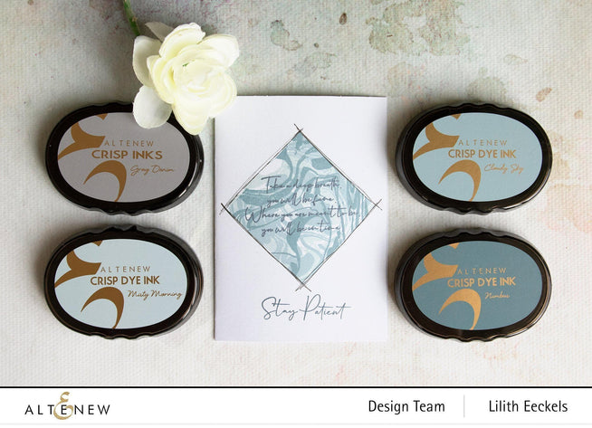 Altenew Ink Bundle Tranquility Crisp Dye Ink Oval Bundle