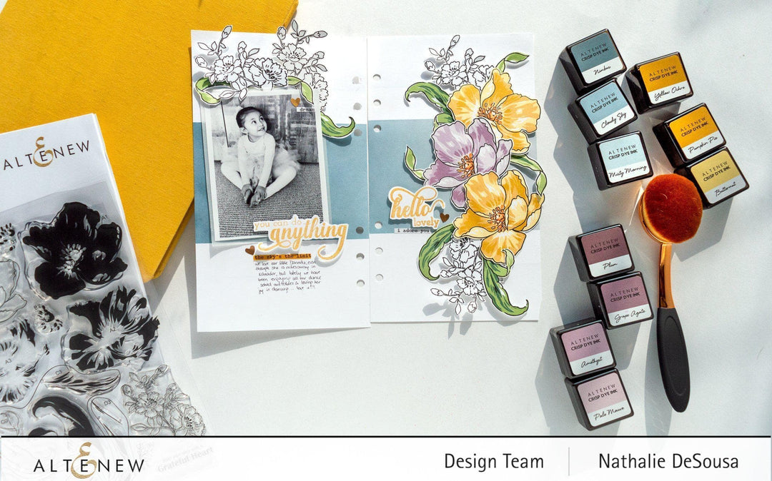 Altenew Ink Bundle Tranquility Crisp Dye Ink Oval Bundle