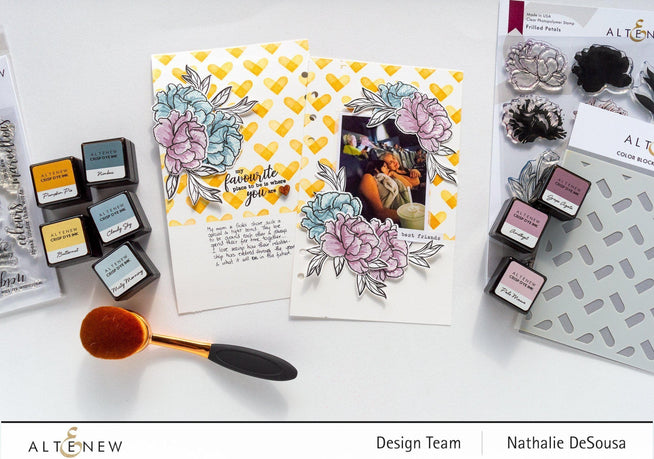 Altenew Ink Bundle Tranquility Crisp Dye Ink Oval Bundle