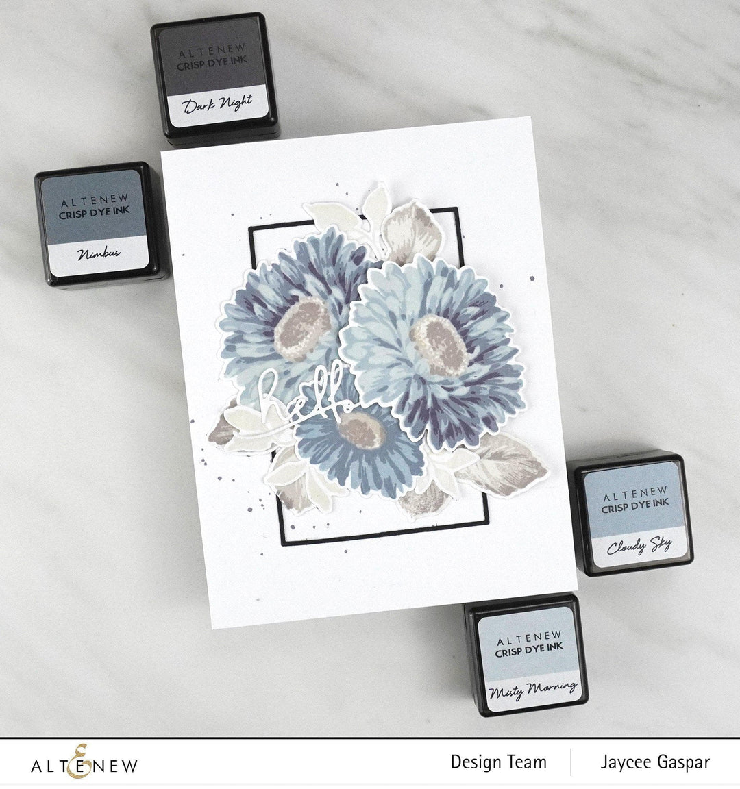 Altenew Ink Bundle Tranquility Crisp Dye Ink Oval Bundle