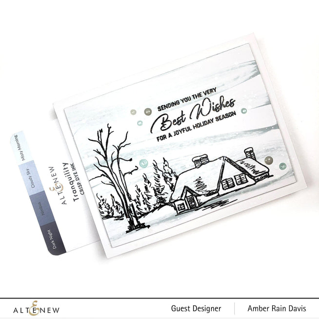 Altenew Ink Bundle Tranquility Crisp Dye Ink Oval Bundle