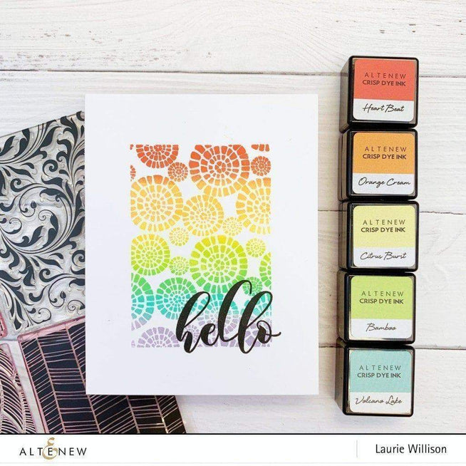 Altenew Ink Bundle Warm & Cozy Crisp Dye Ink Oval Set
