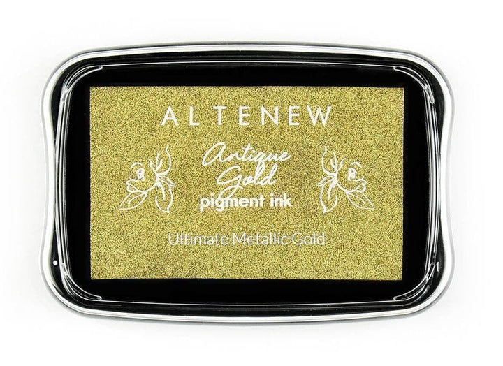 Altenew Ink & Re-inker Bundle Antique Gold Pigment Ink & Re-inker Bundle