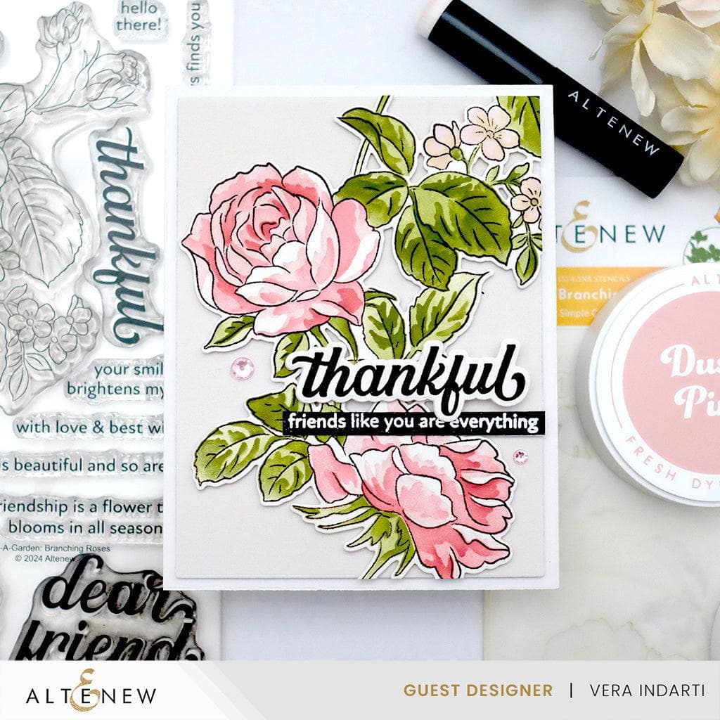 Blushberry Bliss Fresh Dye Ink Mini Cube Set