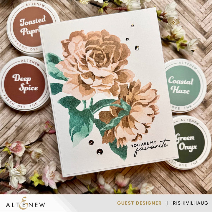 Coastal Mist Fresh Dye Ink Mini Cube Set