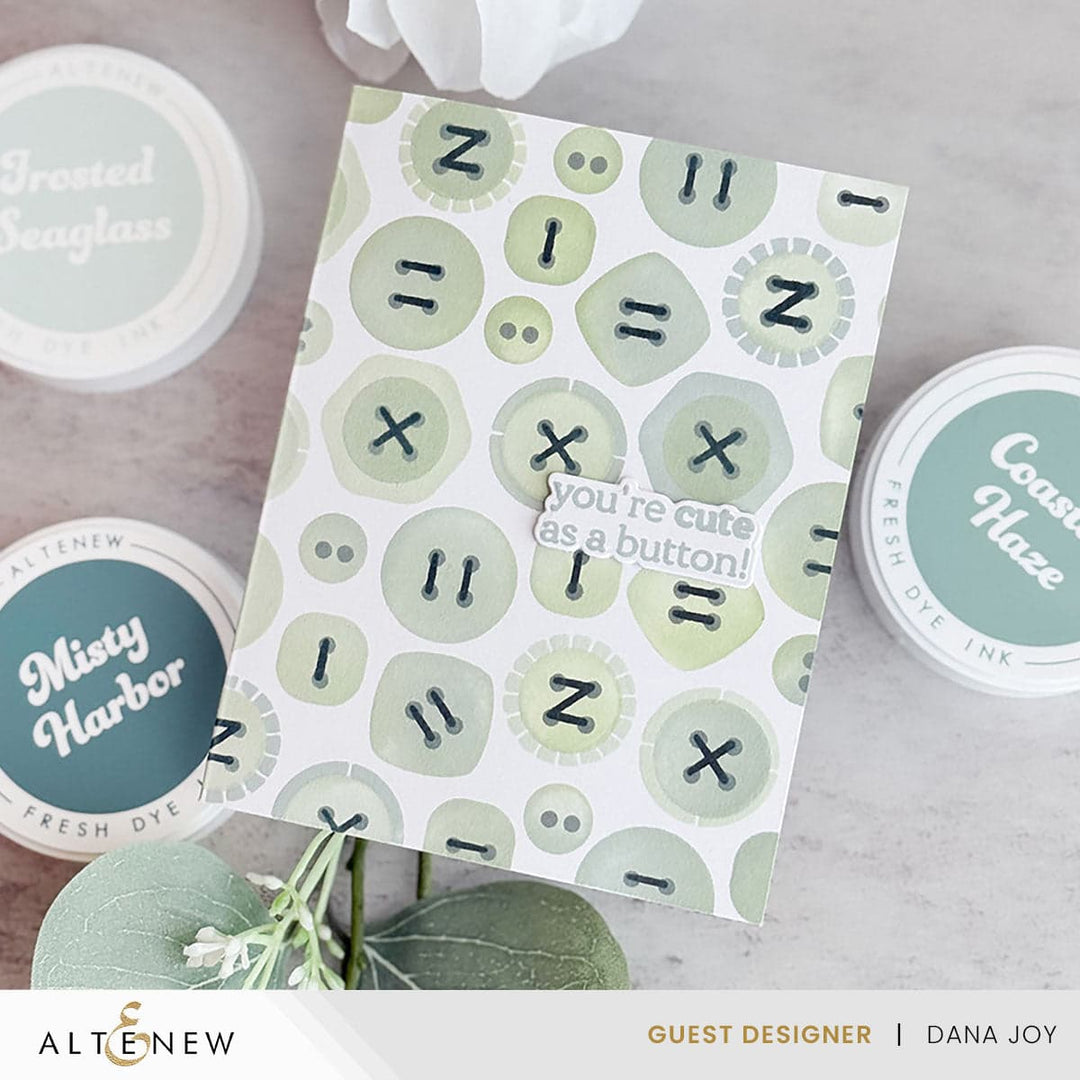 Coastal Mist Fresh Dye Ink Mini Cube Set
