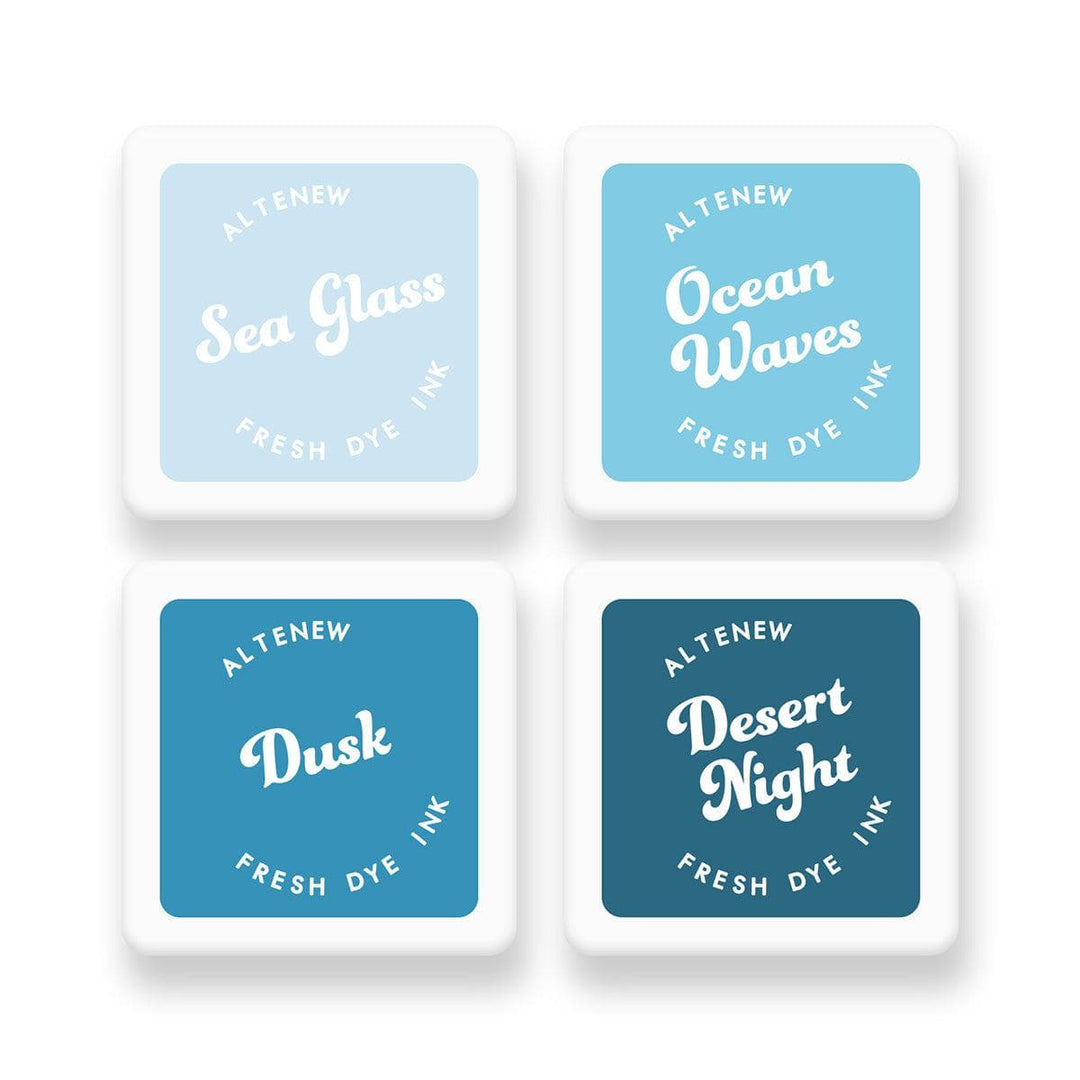 Stewart Superior Inks Cool Summer Night Fresh Dye Ink Mini Cube Set