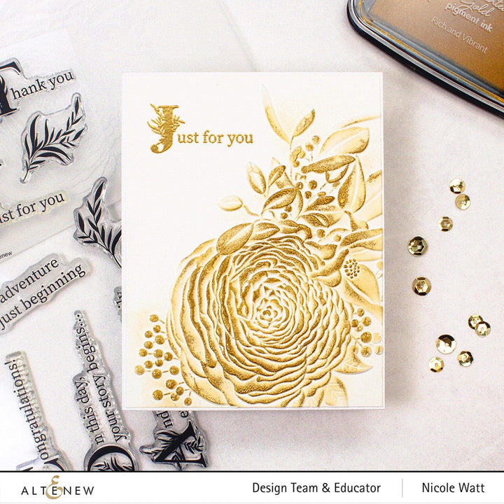 Tsukineko Inks Enchanted Gold Pigment Ink