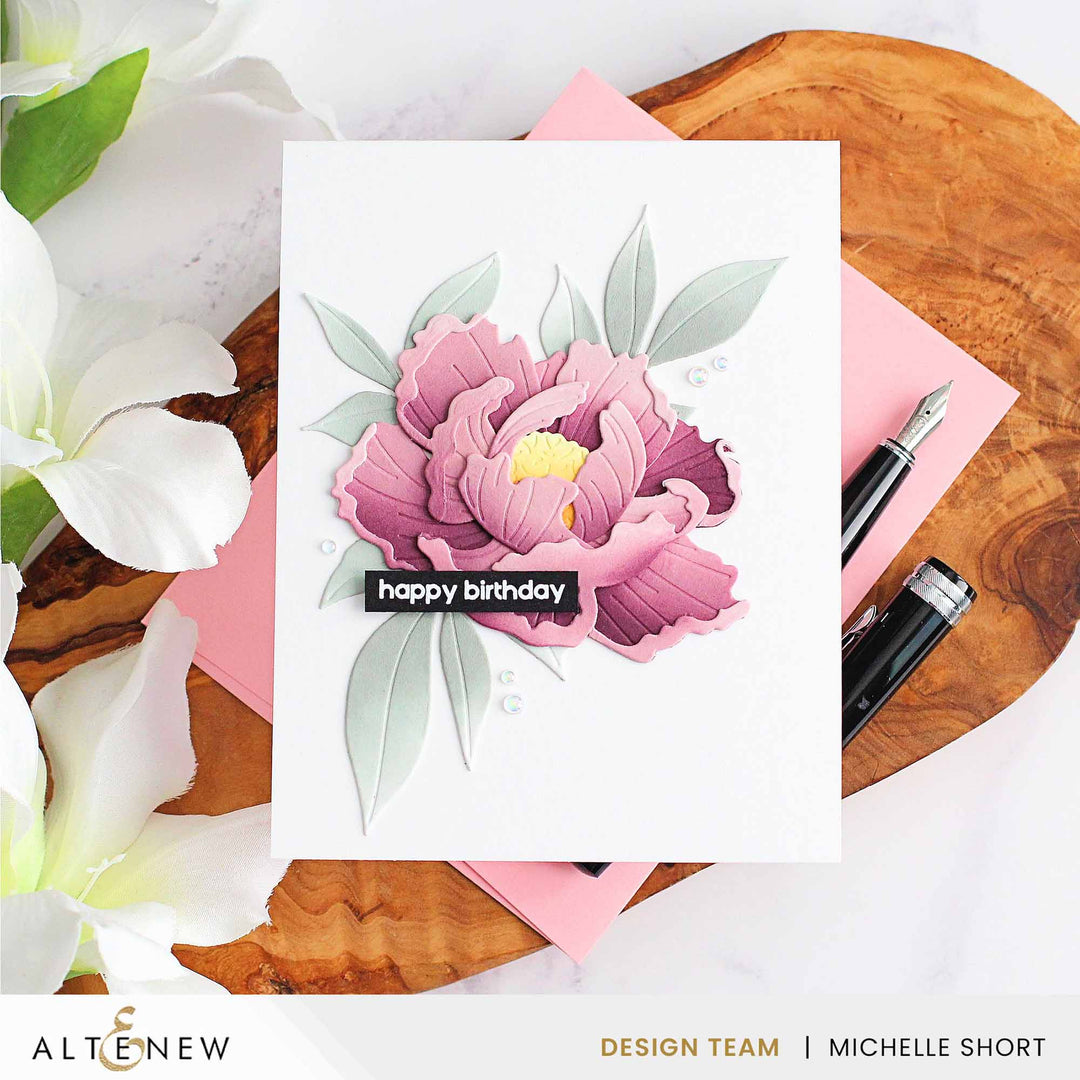 Rose Petal Fresh Dye Ink Mini Cube Set