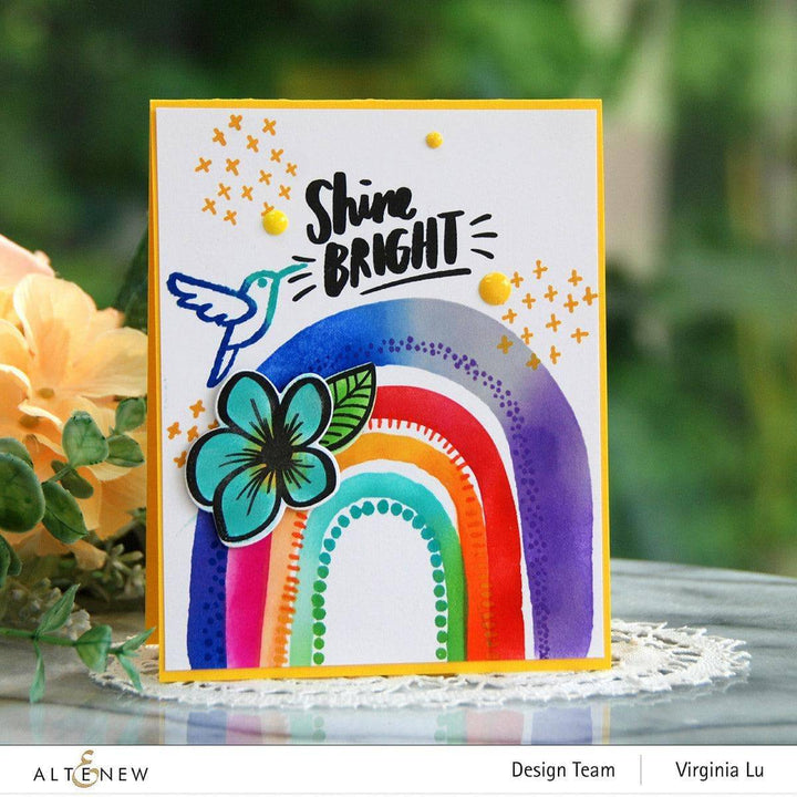 Summer Sunrise Fresh Dye Ink 6 Mini Cube Set