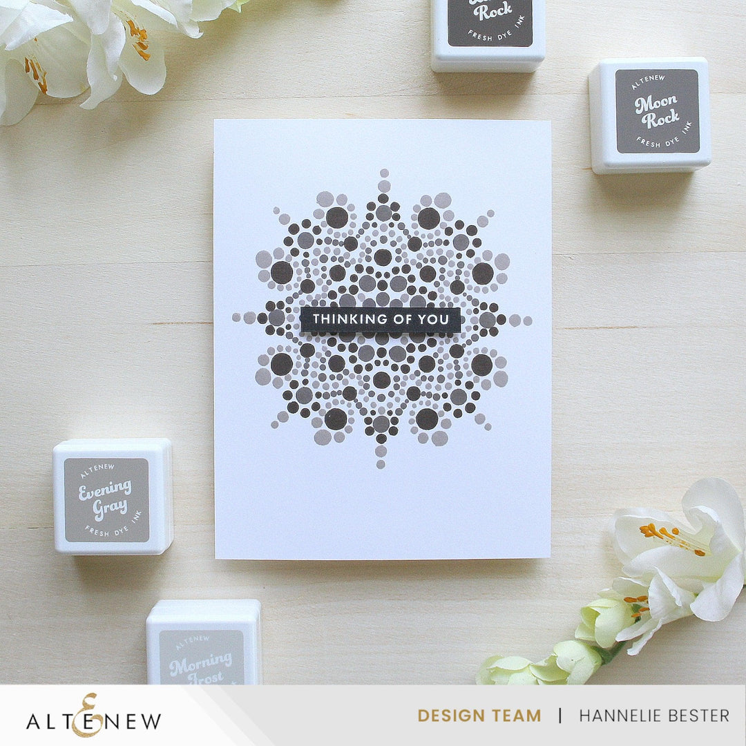 Warm Gray Fresh Dye Ink Mini Cube Set