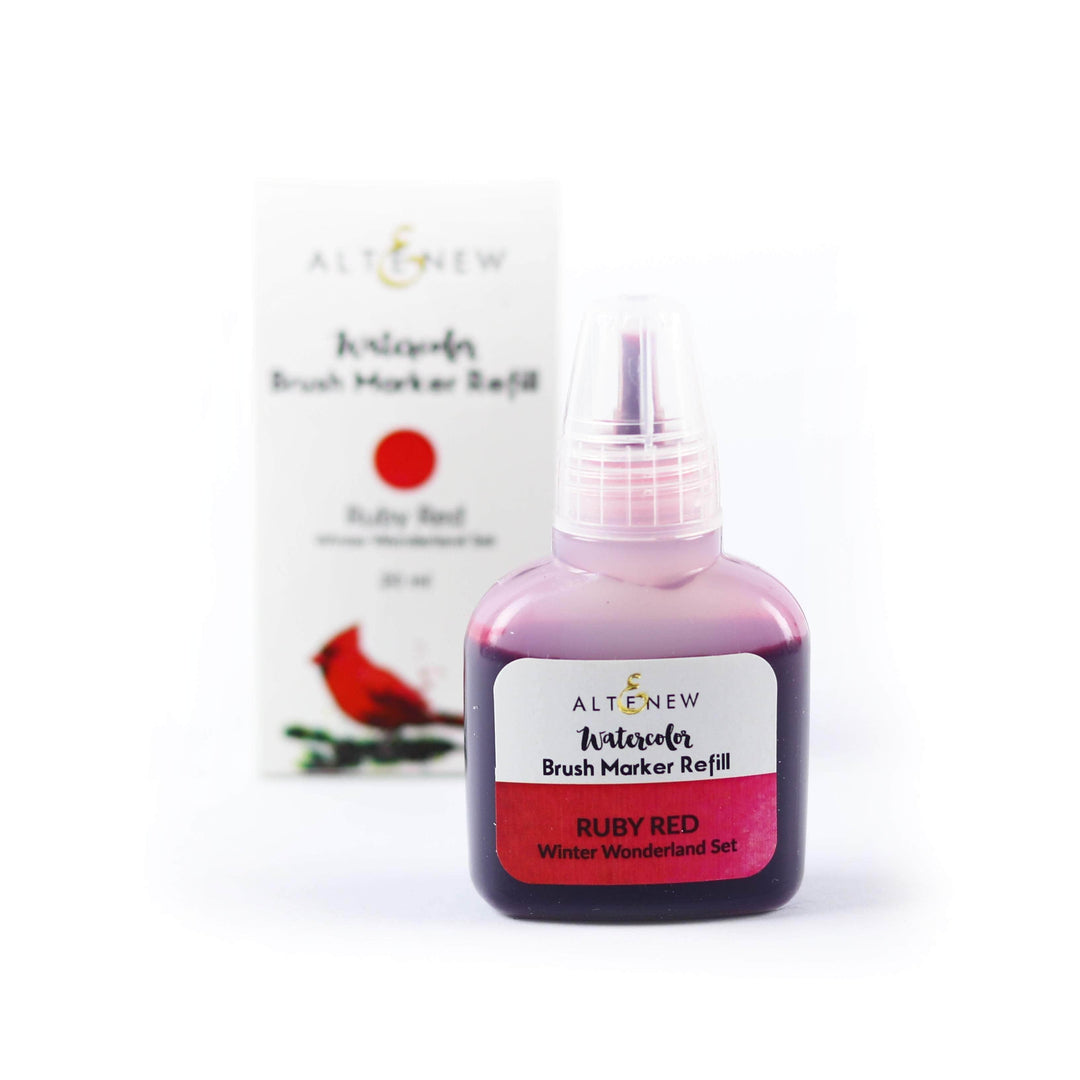 Be Creative Arts Crafts Liquid Watercolor Ruby Red Liquid Watercolor - Brush Marker Refill