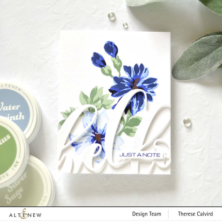 Altenew Mini Cubes & Reinker Bundle Blue Mountains Fresh Dye Ink Mini Cube & Re-Inker Bundle