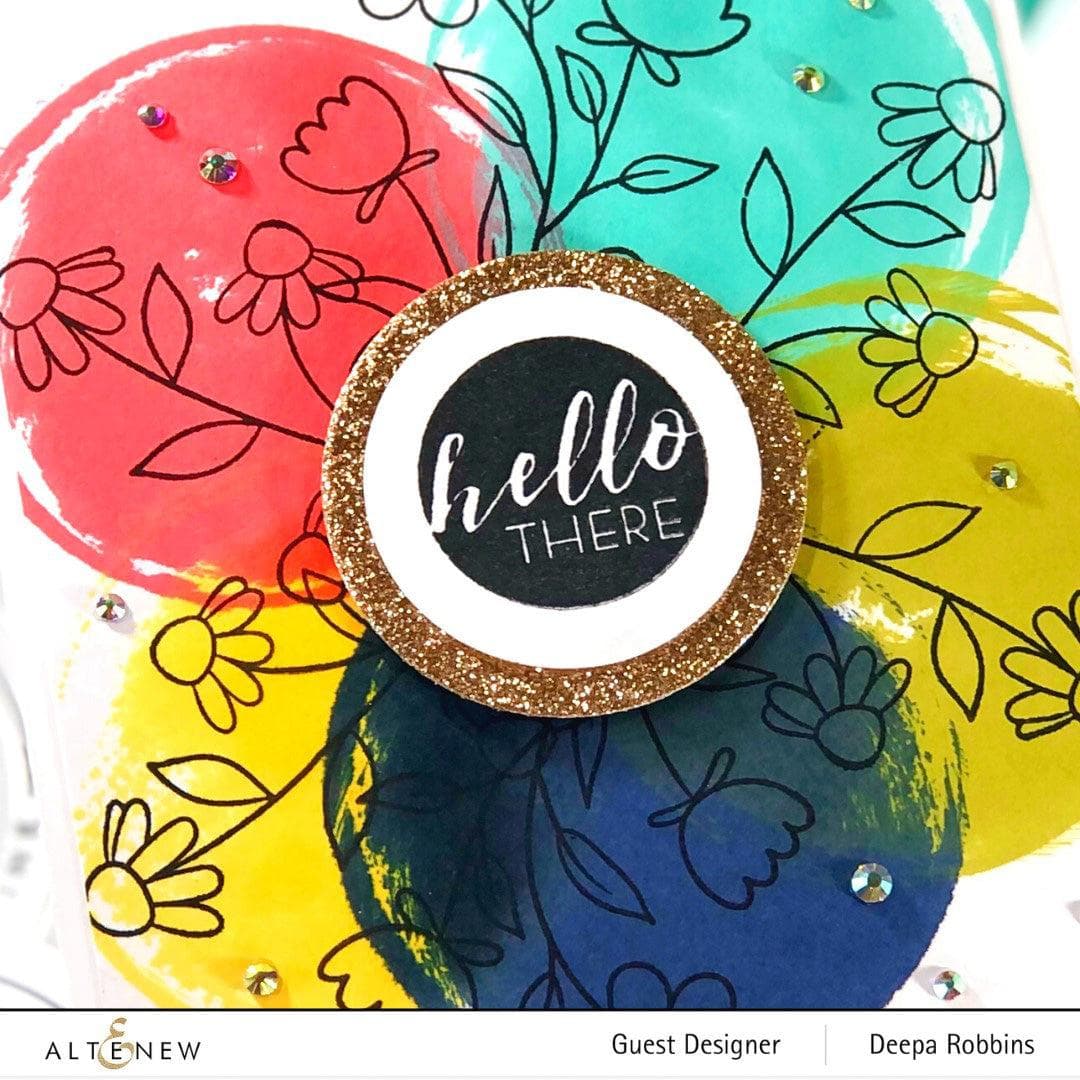 Altenew Mini Cubes & Reinker Bundle Deco Garden Fresh Dye Ink Mini Cube & Re-inker Bundle