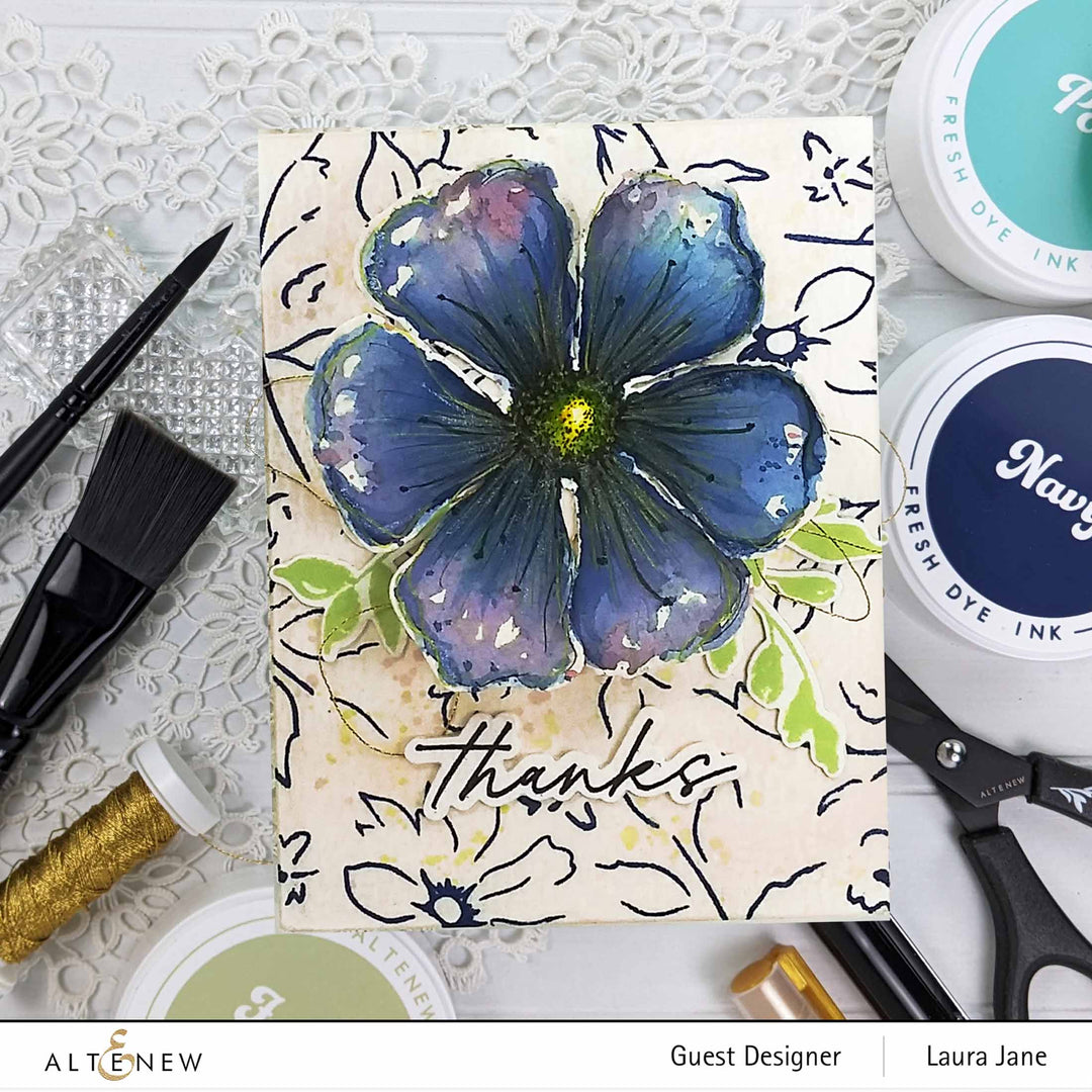 Altenew Mini Cubes & Reinker Bundle Deco Garden Fresh Dye Ink Mini Cube & Re-inker Bundle