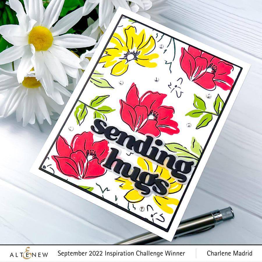 Altenew Mini Cubes & Reinker Bundle Deco Garden Fresh Dye Ink Mini Cube & Re-inker Bundle