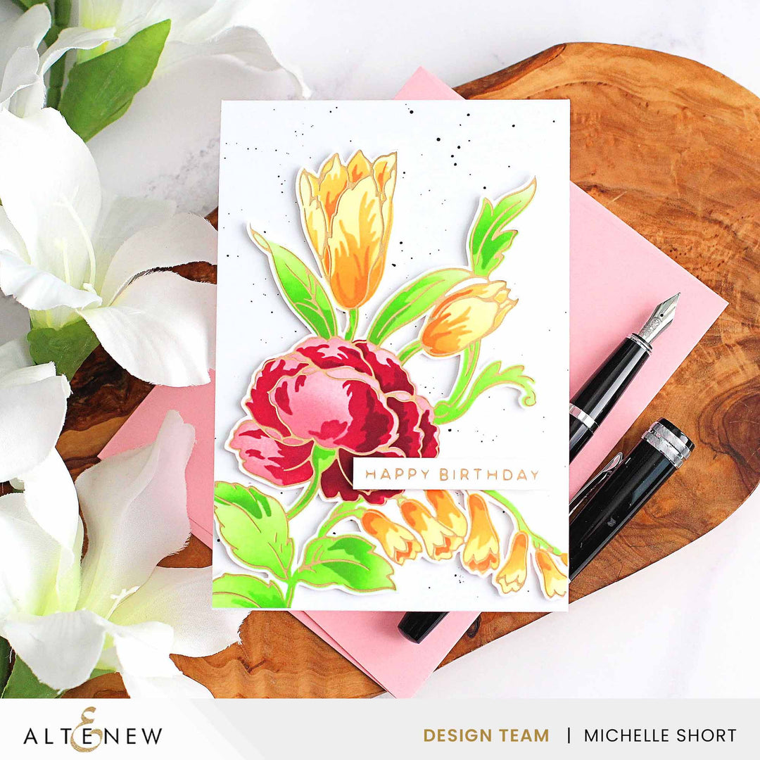 Dried Petals Fresh Dye Ink Mini Cube & Re-inker Bundle