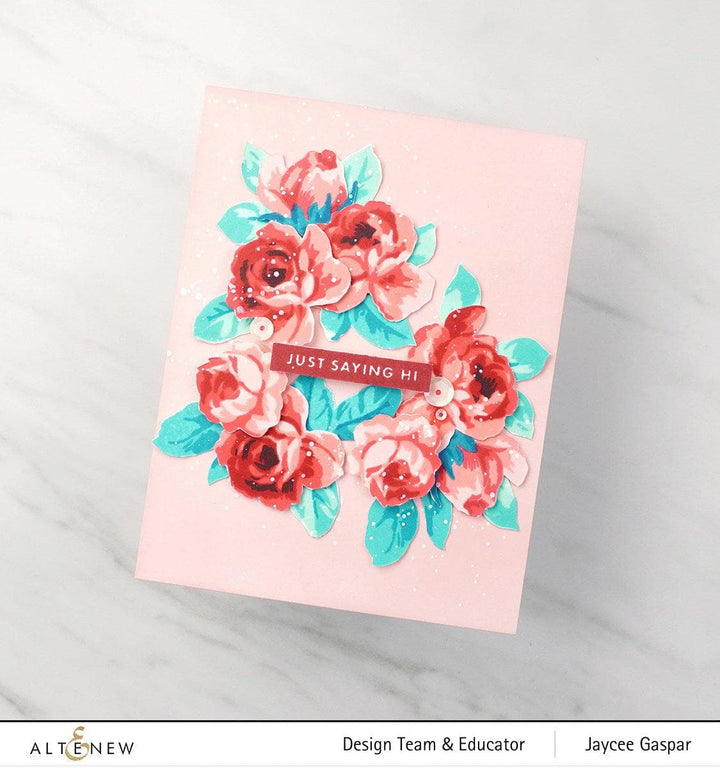 Altenew Mini Cubes & Reinker Bundle Red Sunset Fresh Dye Ink Mini Cube & Re-inker Bundle