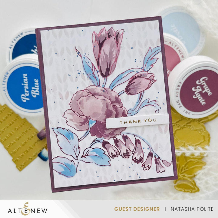 Sugarplums Fresh Dye Ink Mini Cube & Re-inker Bundle