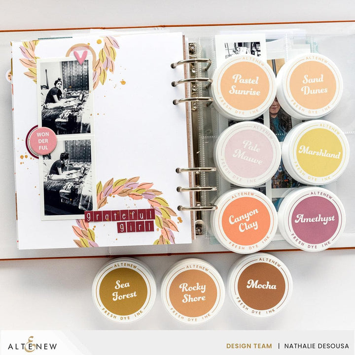Sugarplums Fresh Dye Ink Mini Cube & Re-inker Bundle