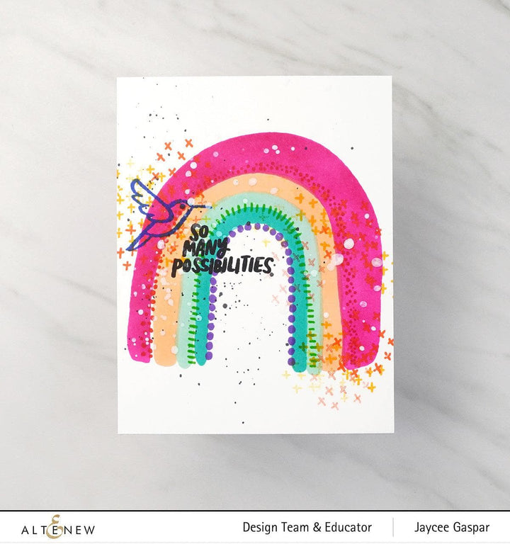 Altenew Mini Cubes & Reinker Bundle Summer Sunrise Fresh Dye Ink 6 Mini Cube & Re-inker Bundle