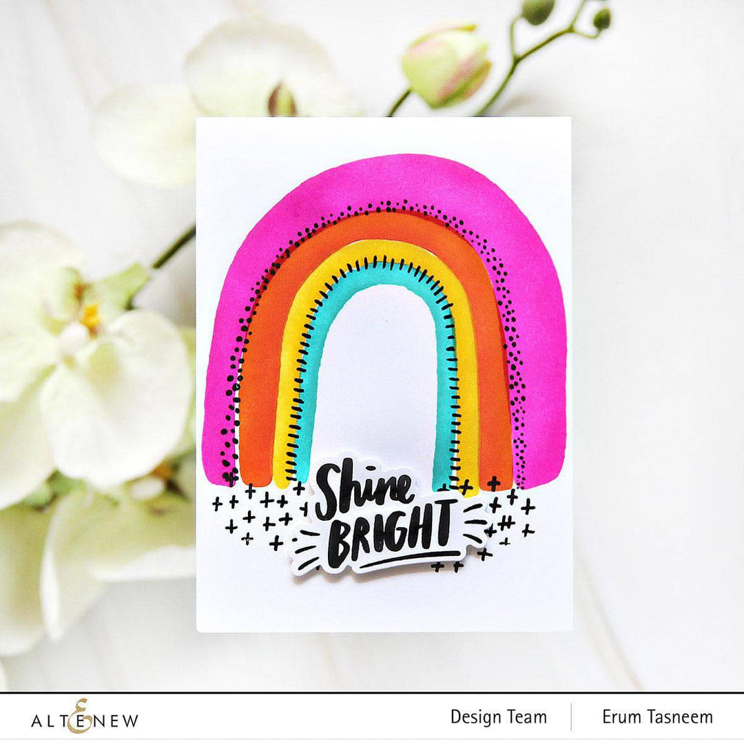 Altenew Mini Cubes & Reinker Bundle Summer Sunrise Fresh Dye Ink 6 Mini Cube & Re-inker Bundle