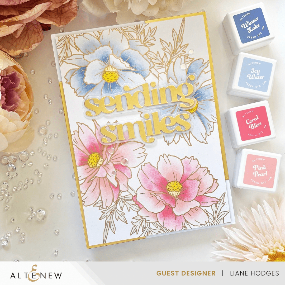 Tea Party Fresh Dye Ink Mini Cube & Re-inker Bundle