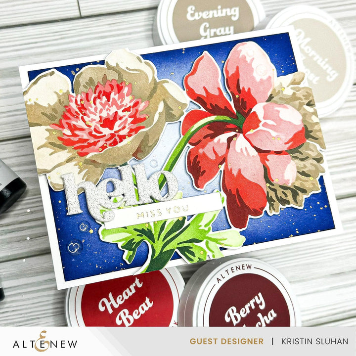 Tea Party Fresh Dye Ink Mini Cube & Re-inker Bundle
