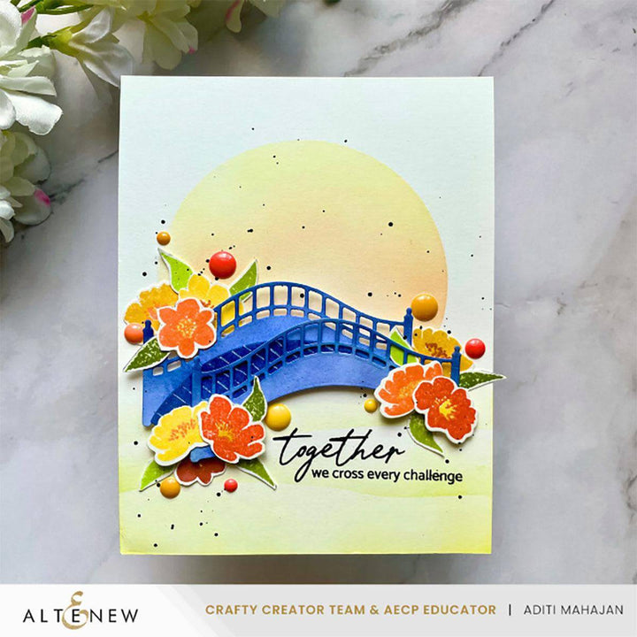 Tropical Tango Fresh Dye Ink Mini Cube & Reinker Bundle