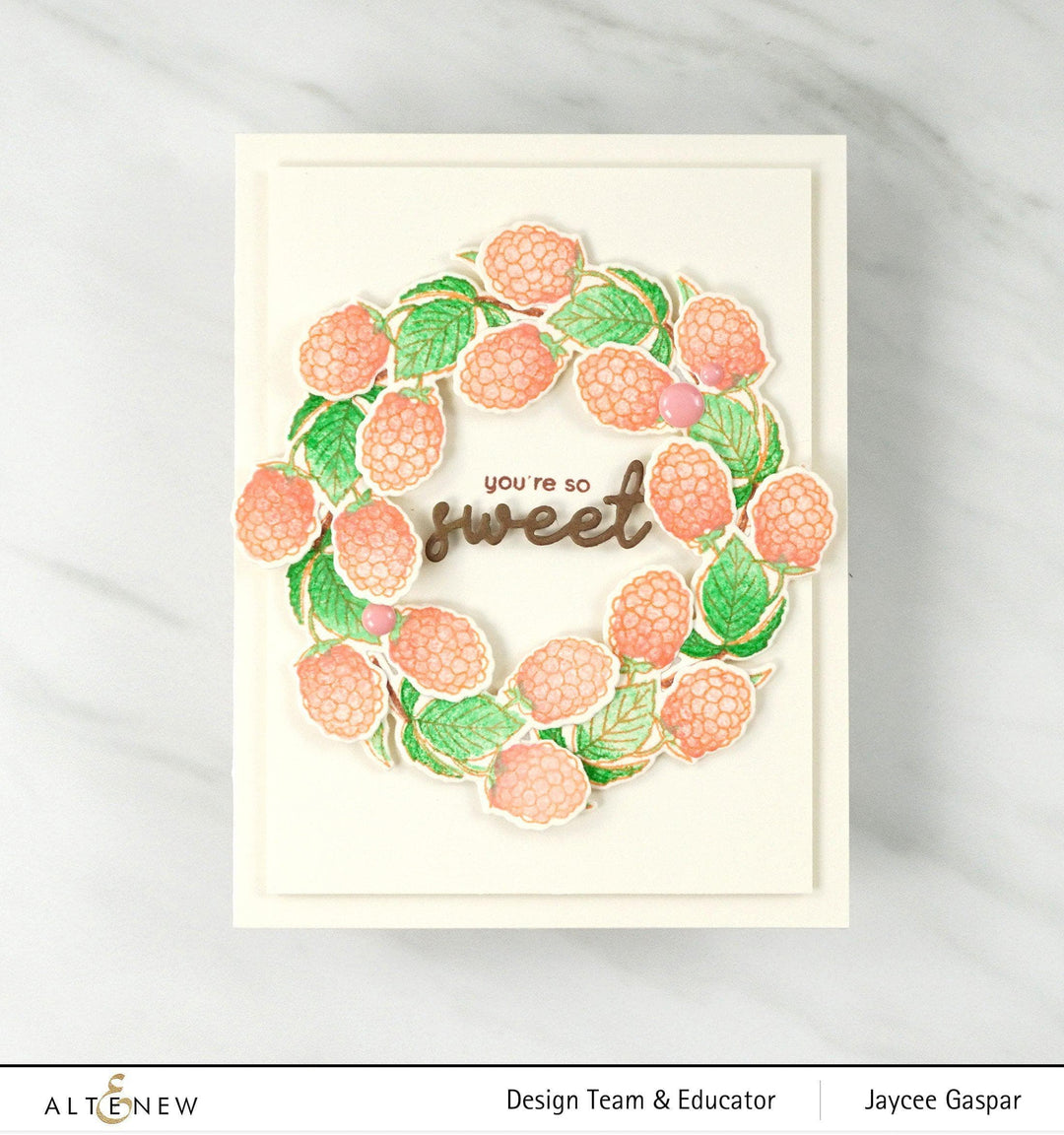 Altenew Mini Delight Mini Delight: Berry Sweet Stamp & Die Set