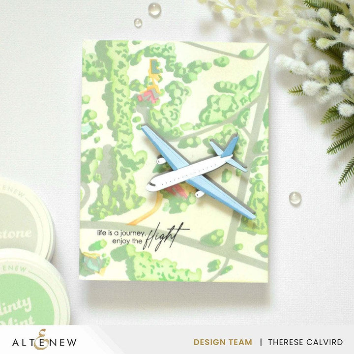 Mini Delight: Enjoy the Flight Stamp & Die Set