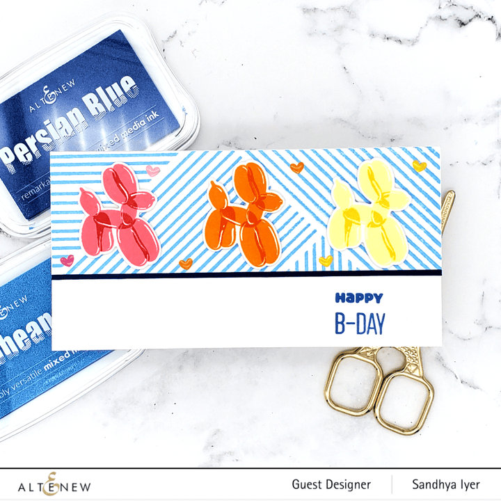 Altenew Mini Delight Mini Delight: Happy Birthday Stamp & Die Set