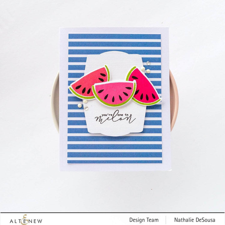 Altenew Mini Delight Mini Delight: One in a Melon Stamp & Die Set
