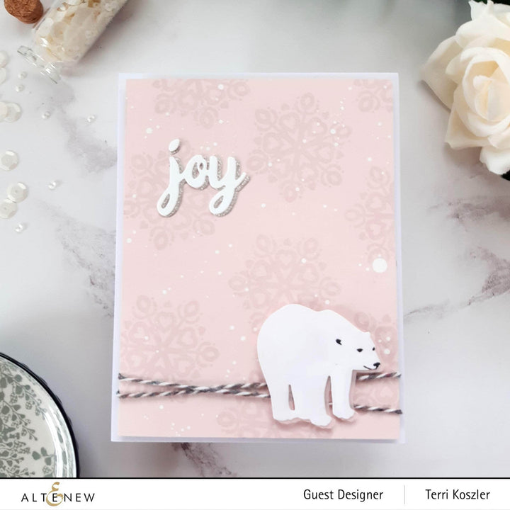 Altenew Mini Delight Mini Delight: Polar Bear Stamp & Die Set