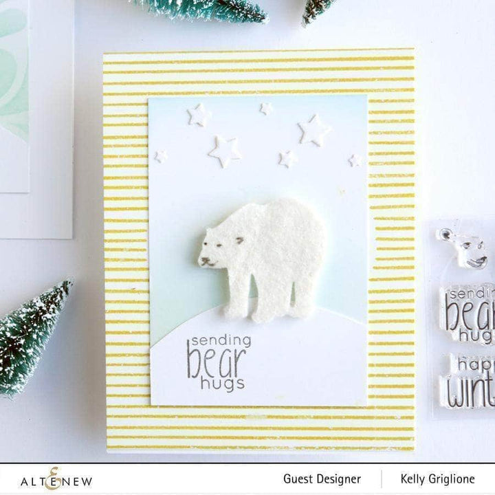 Altenew Mini Delight Mini Delight: Polar Bear Stamp & Die Set
