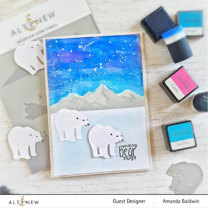 Altenew Mini Delight Mini Delight: Polar Bear Stamp & Die Set