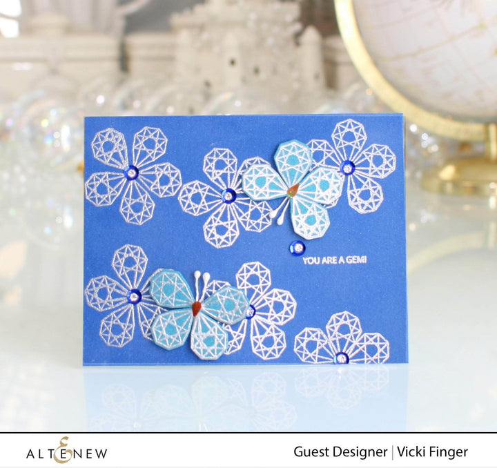 Altenew Mini Delight Mini Delight: Precious Florette Stamp & Die Set