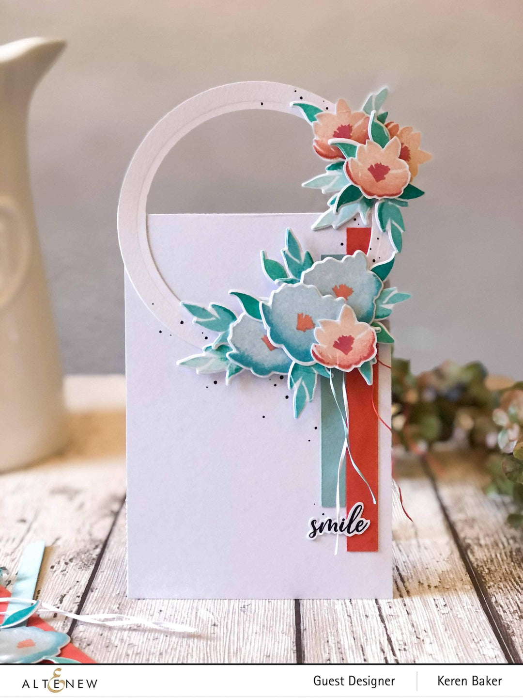 Altenew Mini Delight Mini Delight: Smile Blooms Stamp & Die Set
