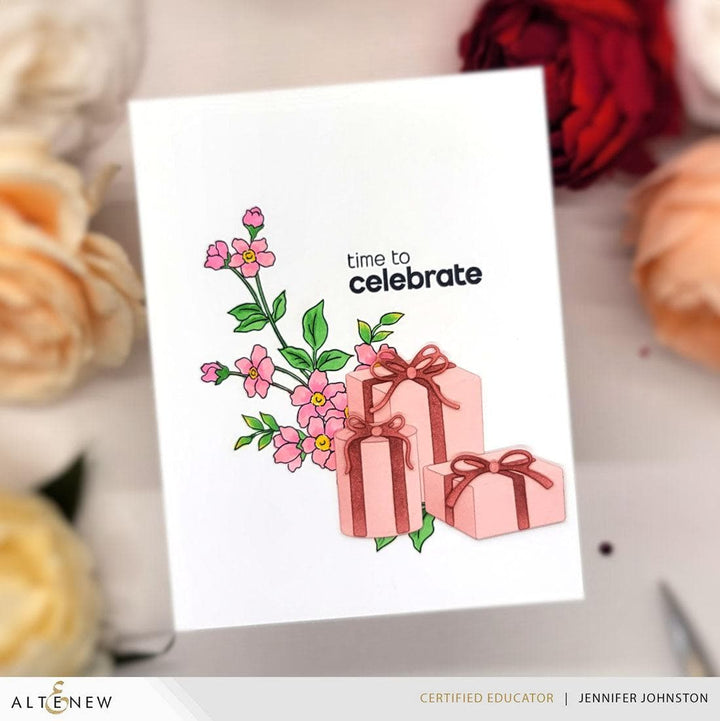 Mini Delight: Time to Celebrate Stamp & Die Set