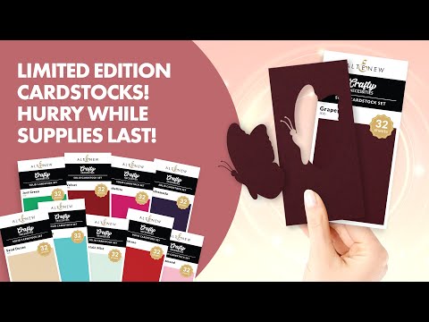 Solid Cardstock Set - Crimson (32 sheets/set)
