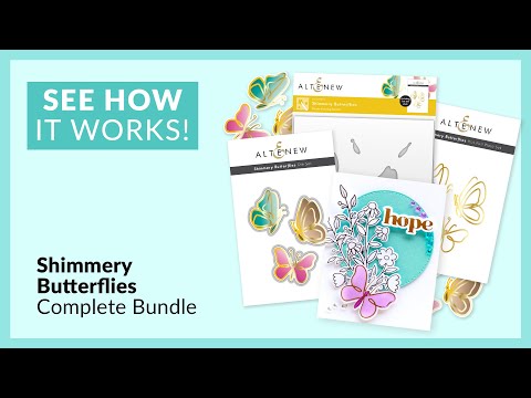 Shimmery Butterflies
