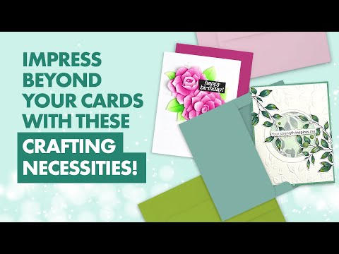 Crafty Necessities: Arctic Mountain Envelope (12/pk)