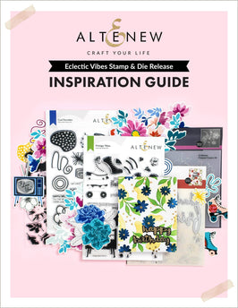 55Printing.com Printed Media Eclectic Vibes Stamp & Die Release Inspiration Guide