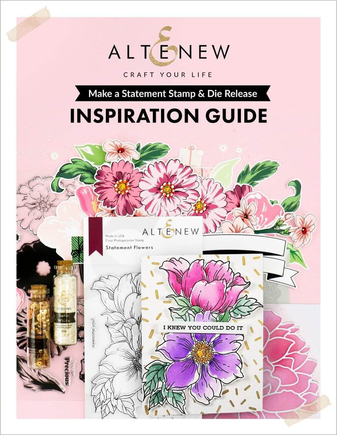 55Printing.com Printed Media Make a Statement Stamp & Die Release Inspiration Guide